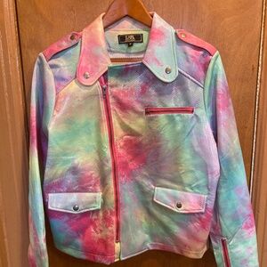 Lucky & Blessed Multi Color Mermaid Jacket